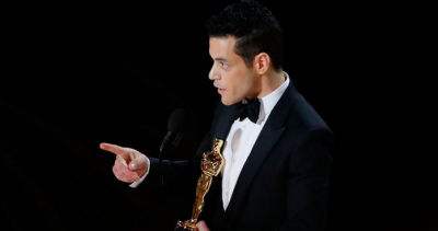 رامی ملک، برنده اسکار بهترین بازیگر نقش اول مرد