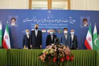 دومین نشست کشورهای همسایه افغانستان در ایران برگزار شد