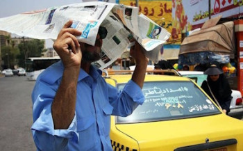 رکورد گرما در پنج شهر شکسته شد