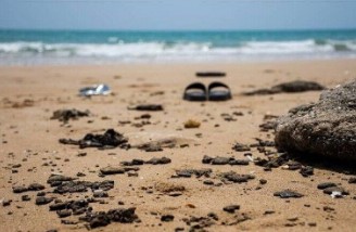 نشت یکی از سکوهای نفتی  سواحل کنگان و عسلویه را آلوده کرد